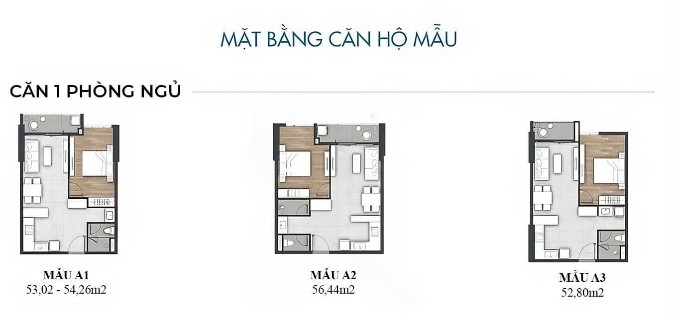 Cho thuê căn hộ chung cư 1 phòng ngủ: Chọn ngay tổ ấm mơ ước