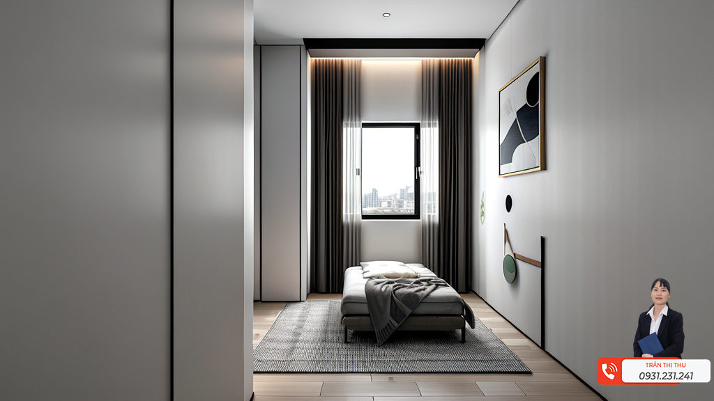 Cho thuê chung cư 1 phòng ngủ tiện nghi, giá tốt 2025