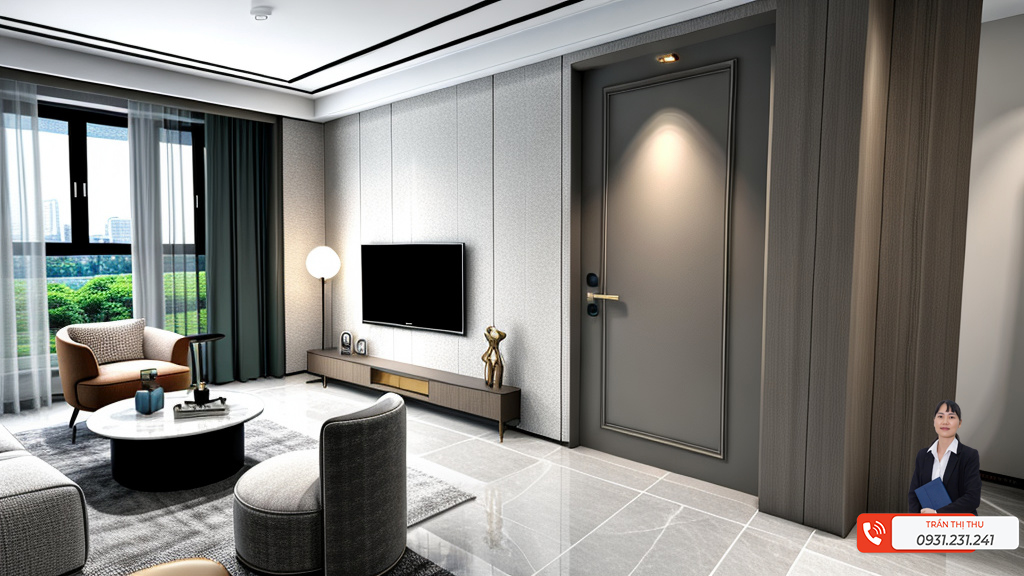 Cho thuê chung cư 1 phòng ngủ tiện nghi, giá tốt 2025