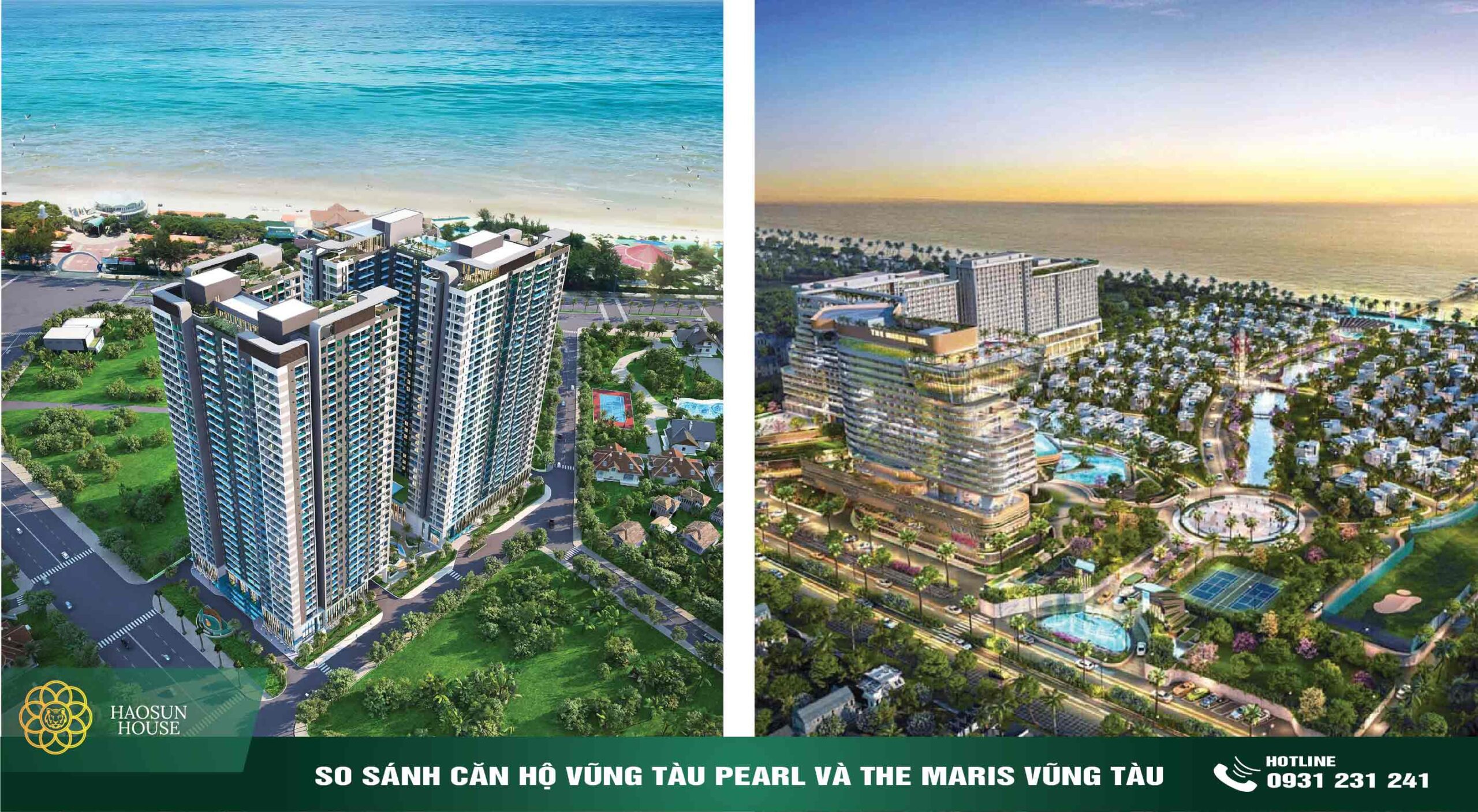 So sánh căn hộ Vũng Tàu Pearl và The Maris Vũng Tàu