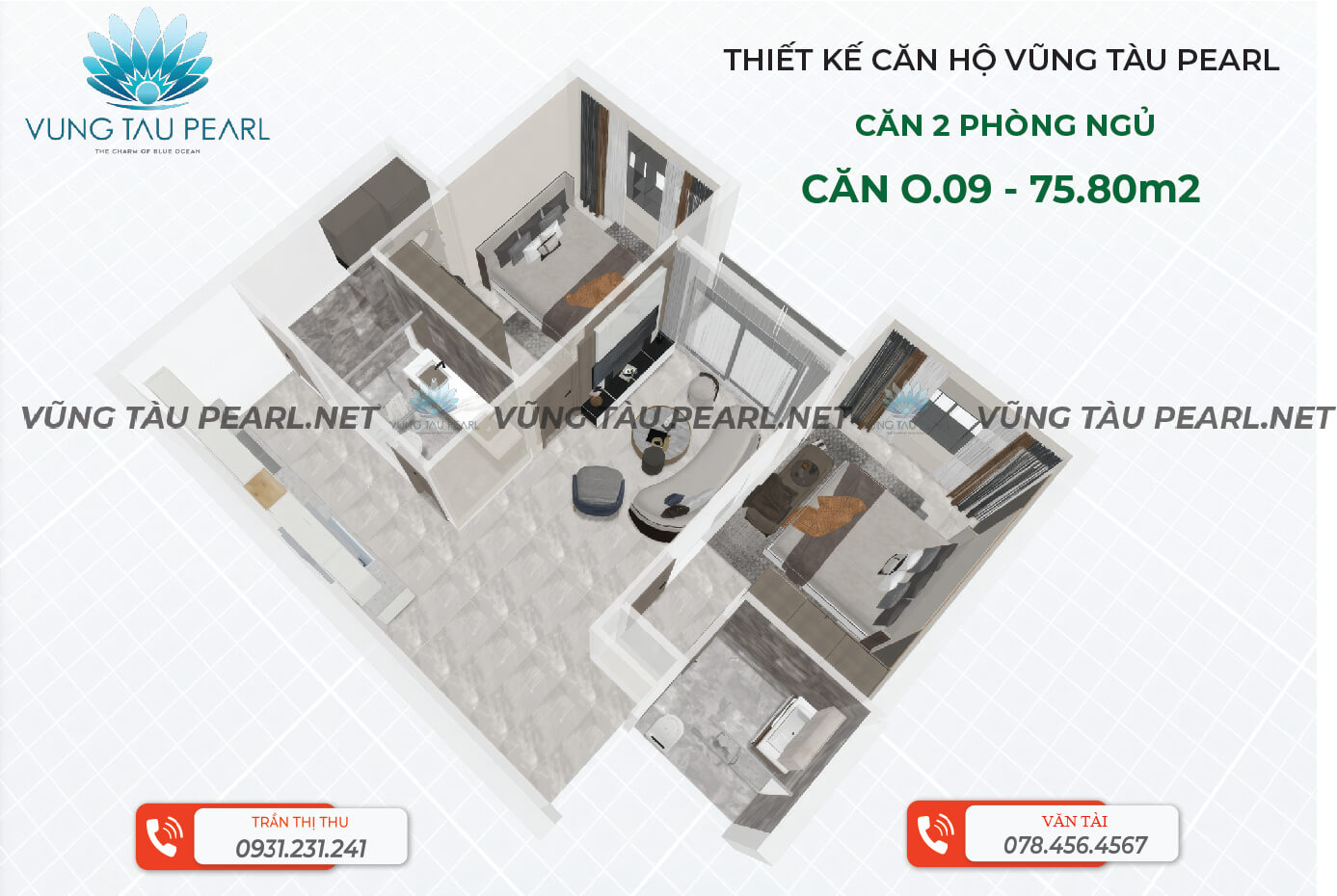 Bí quyết tìm cho thuê căn hộ chung cư 2 phòng ngủ giá tốt