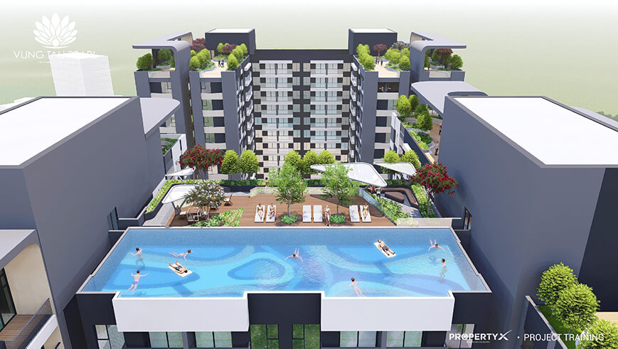 Cho thuê chung cư 2 phòng ngủ giá tốt tại Vùng Tàu Pearl