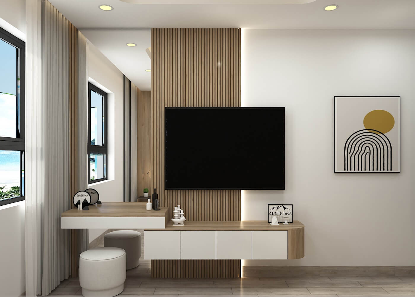 Cho thuê chung cư 2 phòng ngủ giá tốt tại Vùng Tàu Pearl