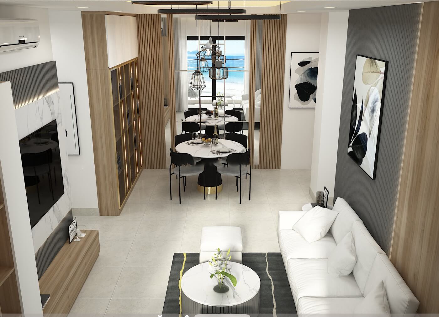 Cho thuê chung cư 2 phòng ngủ giá tốt tại Vùng Tàu Pearl