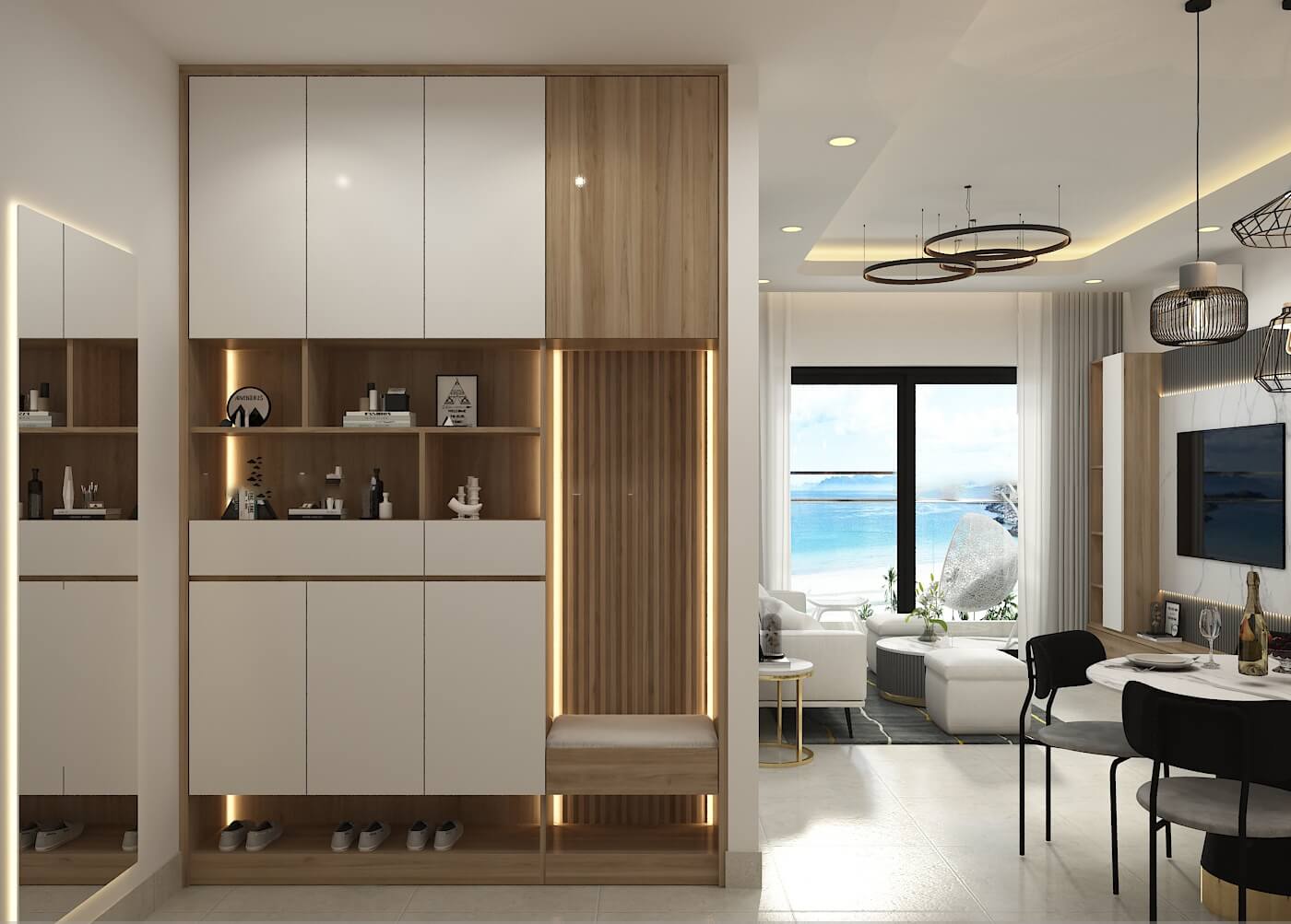 Cho thuê chung cư 2 phòng ngủ giá tốt tại Vùng Tàu Pearl