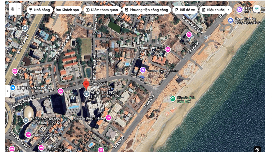 Cho thuê chung cư 2 phòng ngủ giá tốt tại Vùng Tàu Pearl