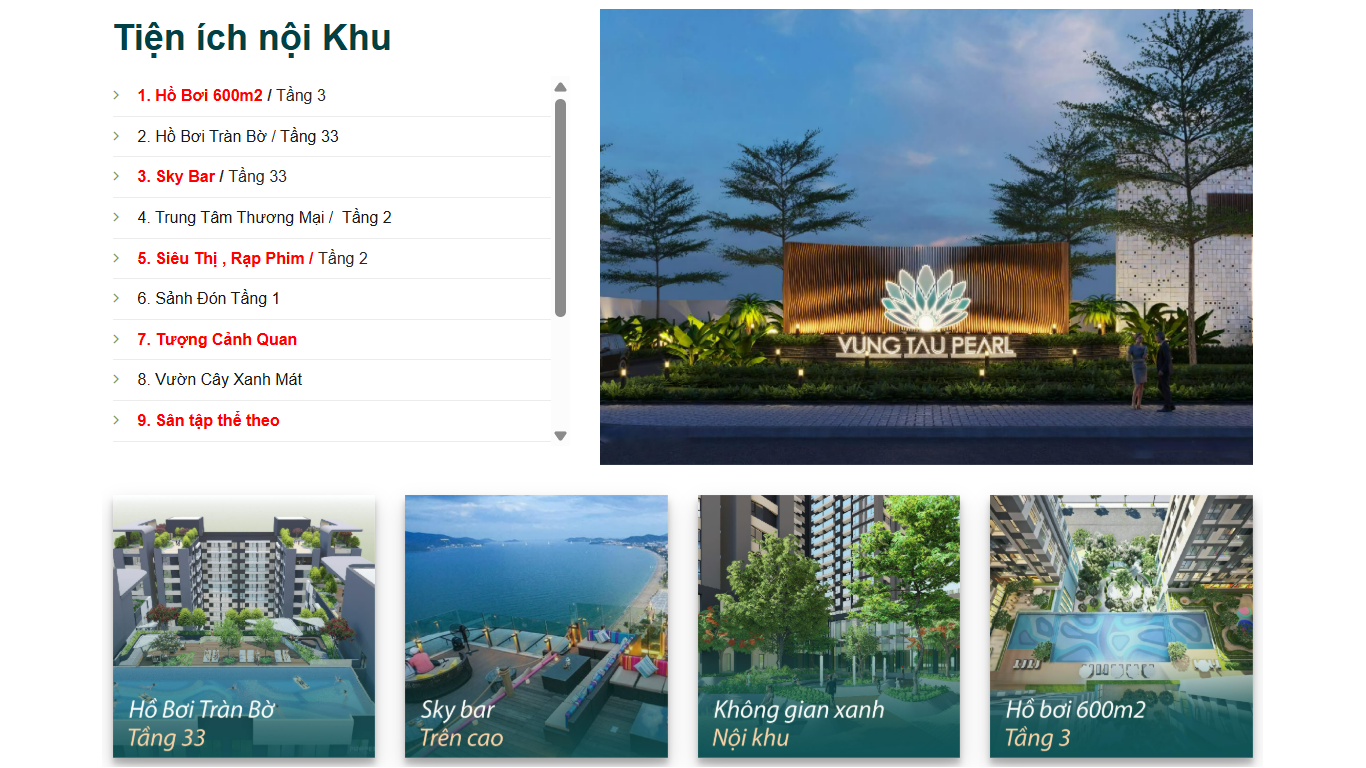 Vũng Tàu Pearl giá bán cập nhật mới nhất