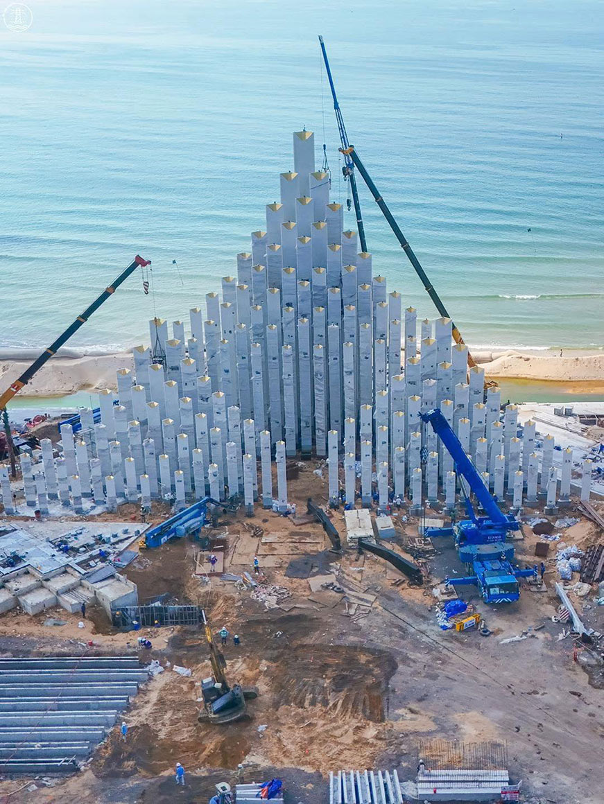 Vũng Tàu | Tháp Tam Thắng – Điểm Nhấn Kiến Trúc Mới Tại Bãi Sau Thùy Vân