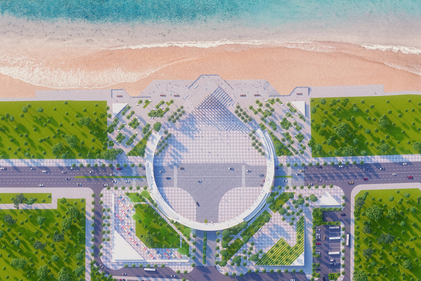 Vũng Tàu | Tháp Tam Thắng – Điểm Nhấn Kiến Trúc Mới Tại Bãi Sau Thùy Vân