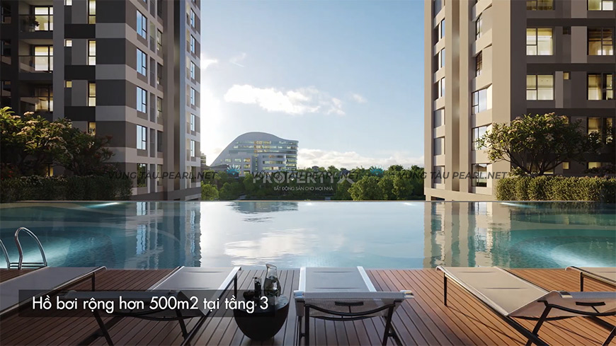 Căn Hộ 1 Phòng Ngủ Cho Thuê Vũng Tàu Pearl, Gần Biển & Trung Tâm