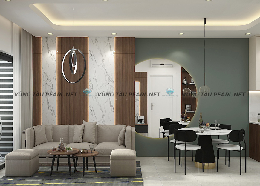 Cho Thuê Căn Hộ 1 Phòng Ngủ Vũng Tàu Pearl Full Nội Thất
