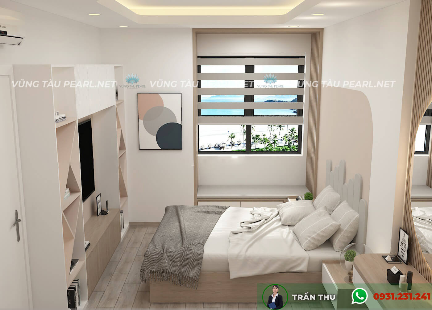 Cho Thuê Căn Hộ Chung Cư 1 Phòng Ngủ Tại Vũng Tàu Pearl