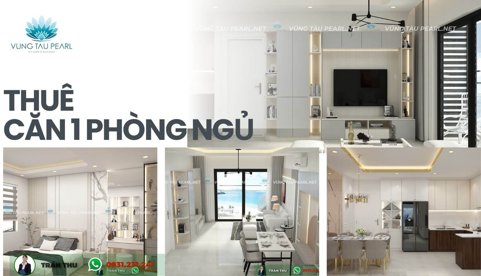 Cập Nhật Giá Thuê Chung Cư 1 Phòng Ngủ Tại Vũng Tàu 2025