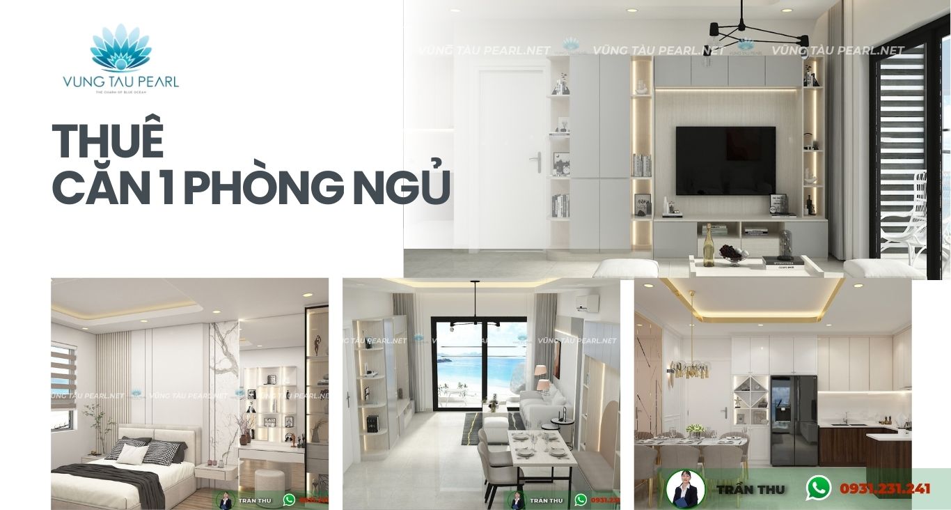 Giá thuê chung cư 1 phòng ngủ vũng tàu