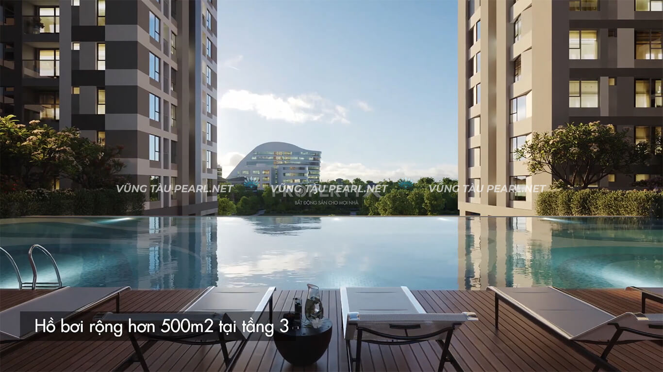 Căn hộ 1 phòng ngủ Vũng Tàu Pearl giá bao nhiêu?