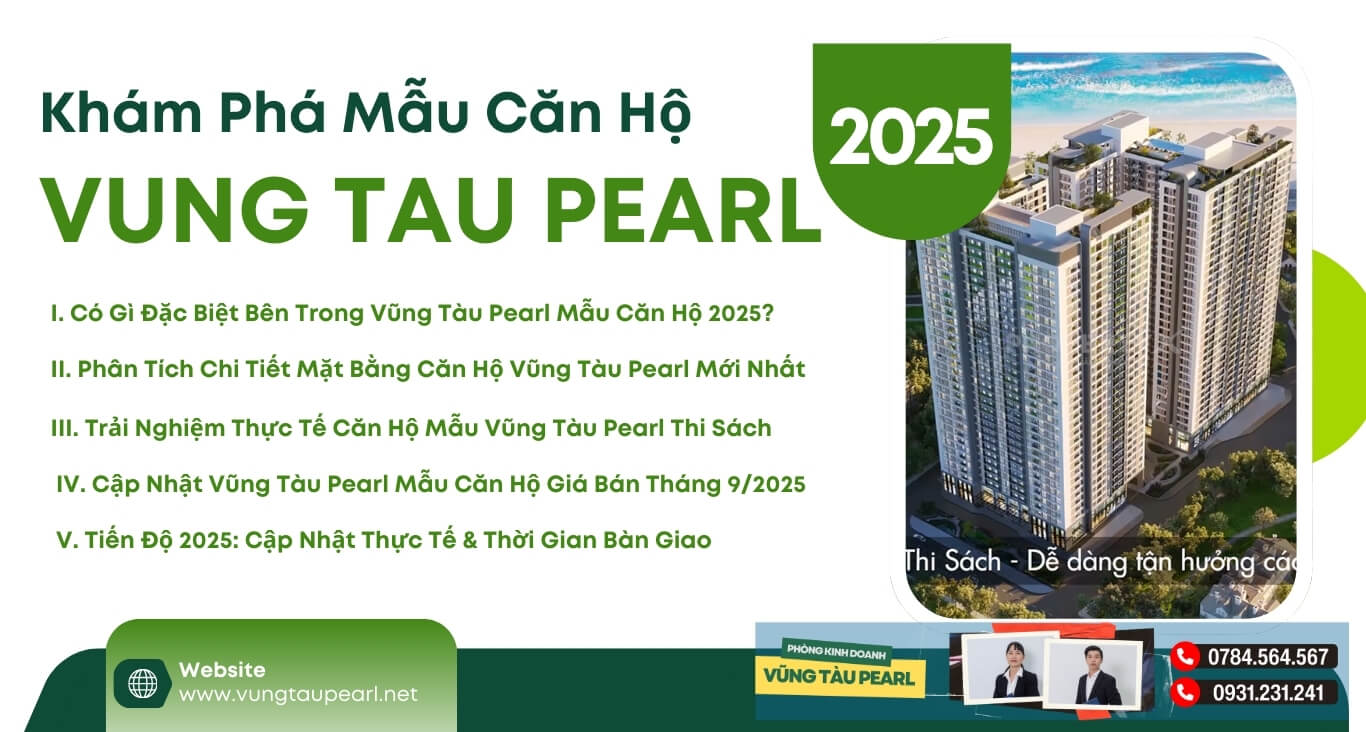 Khám phá mẫu căn hộ vũng tàu pearl