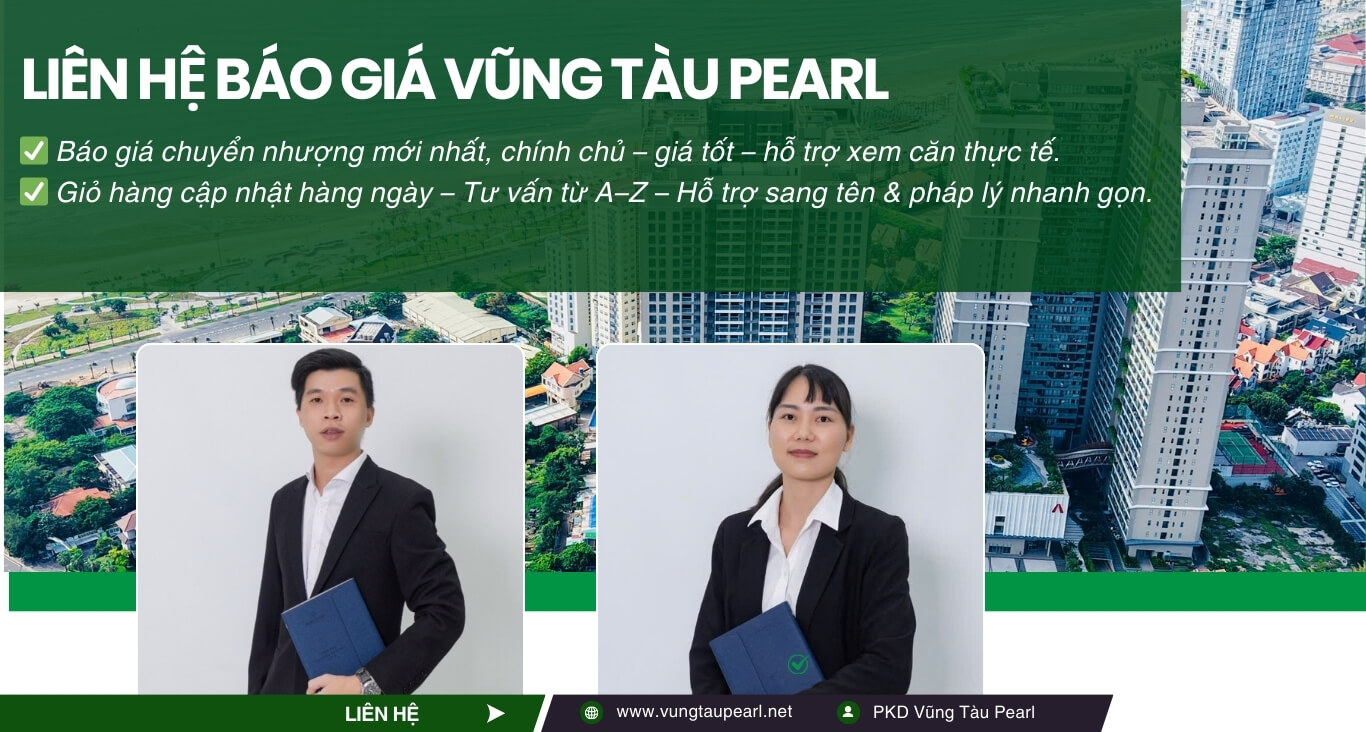 Bảng Giá Căn Hộ Vũng Tàu Pearl 2025 – Ưu Đãi Hấp Dẫn