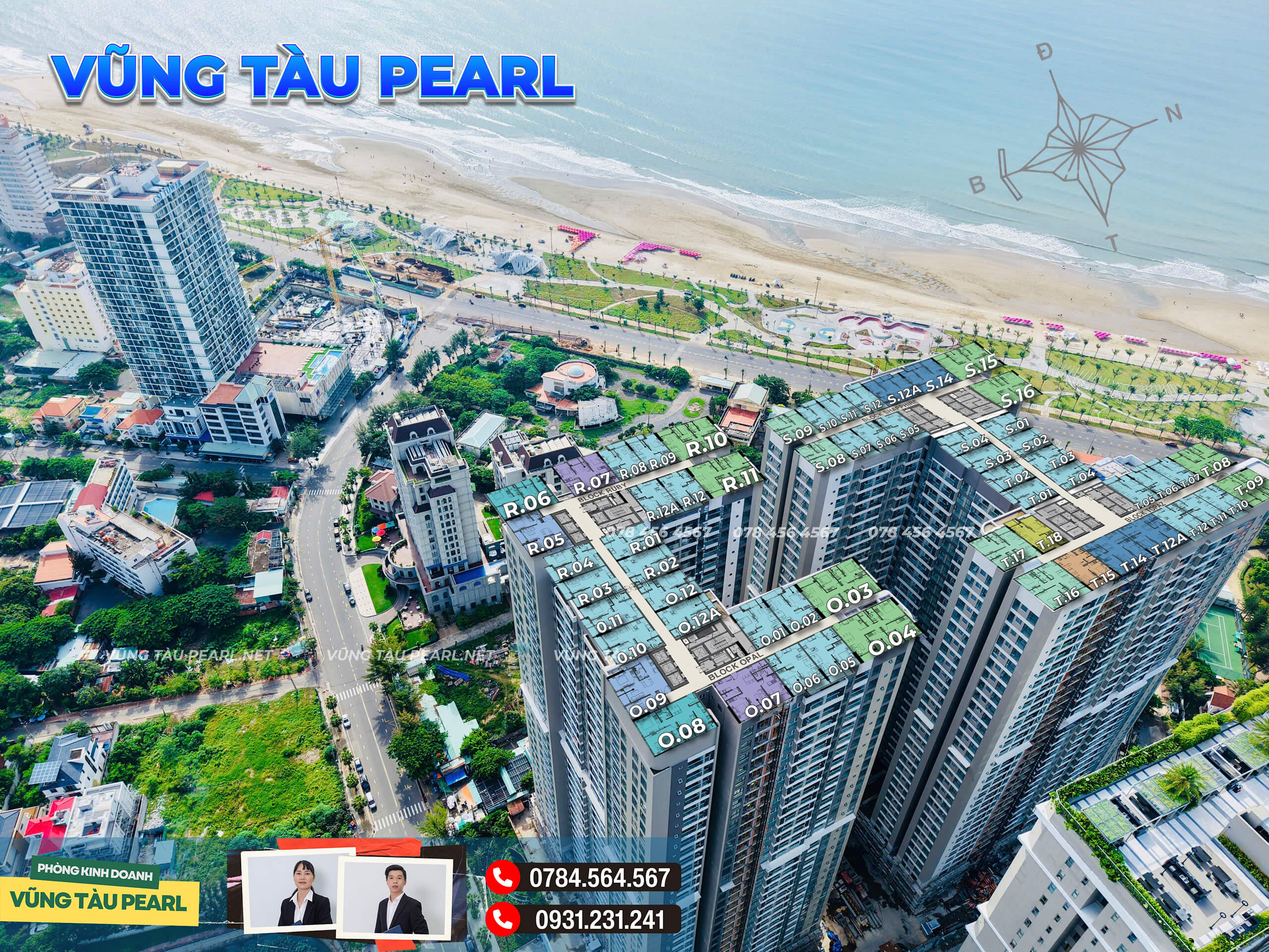 Căn hộ 3 phòng ngủ Vũng Tàu Pearl giá bao nhiêu?