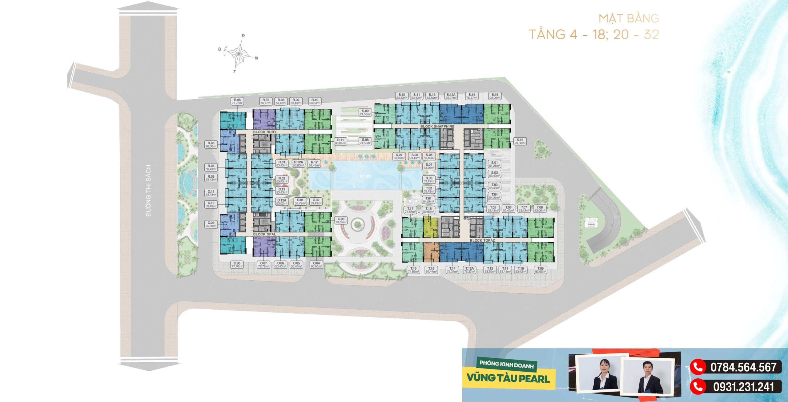 Mặt Bằng Vũng Tàu Pearl Thi Sách Giá Bán &#038; Chính Sách 2025