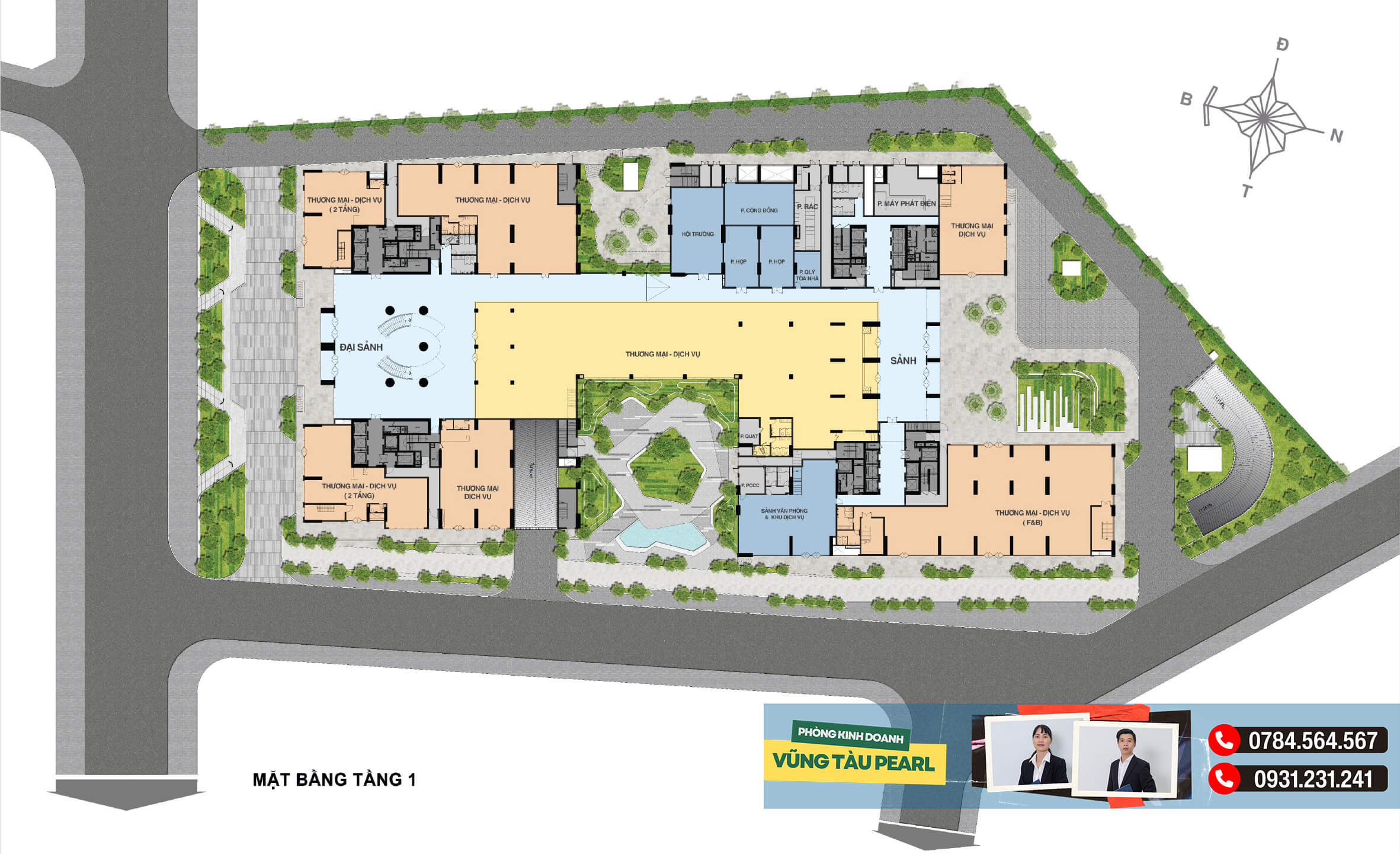 Mặt Bằng Vũng Tàu Pearl Thi Sách Giá Bán &#038; Chính Sách 2025