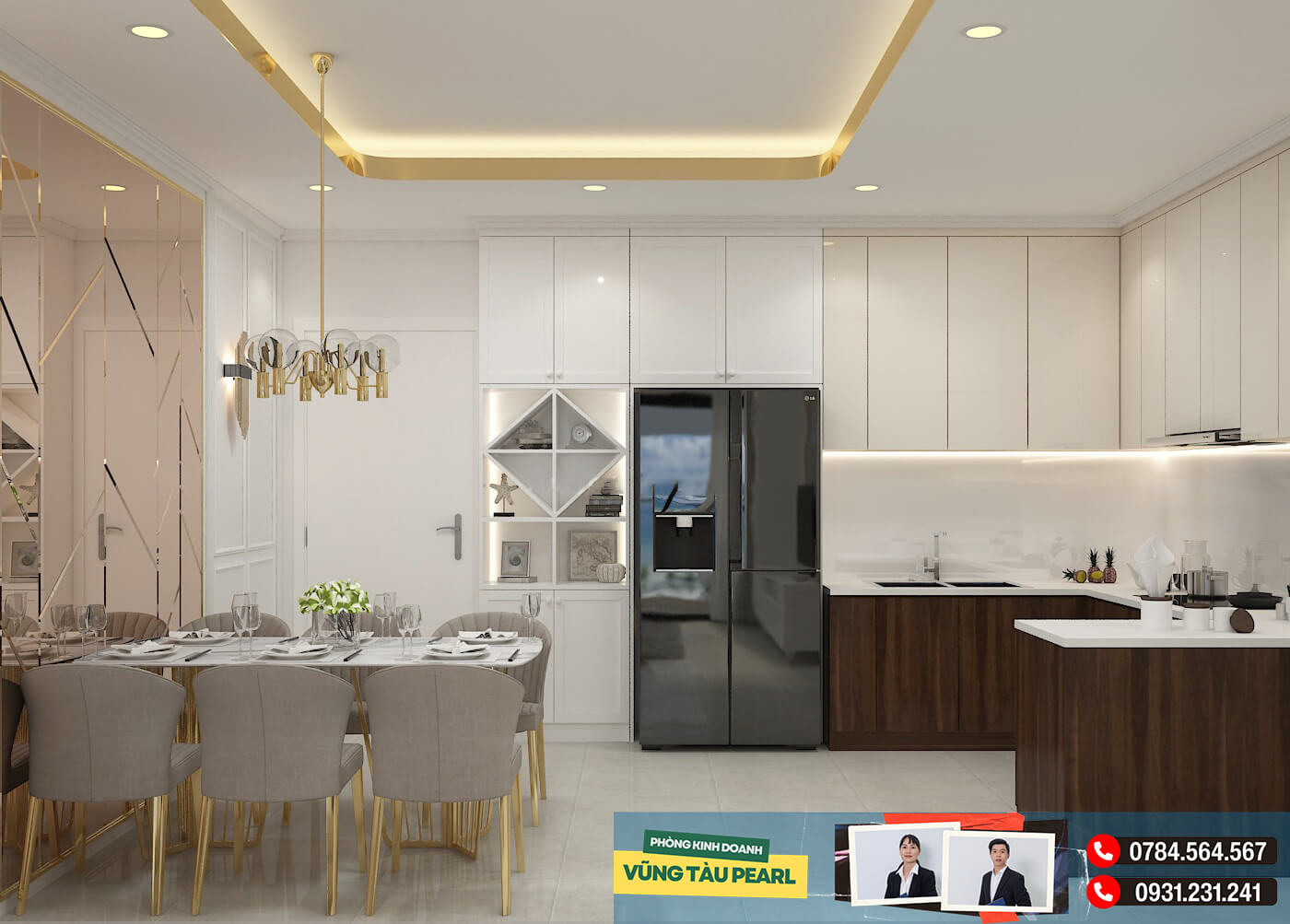 Căn hộ 3 phòng ngủ Vũng Tàu Pearl giá bao nhiêu?