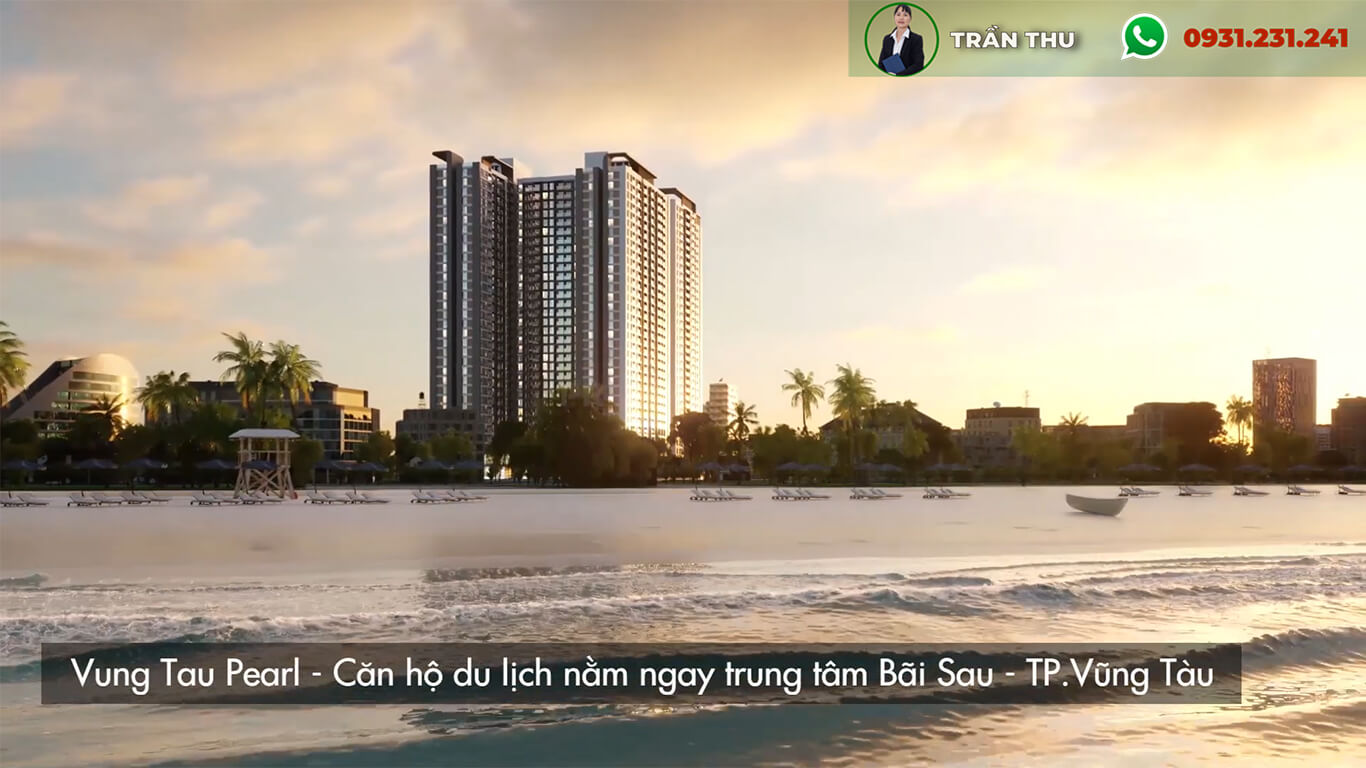 Căn hộ 1 phòng ngủ gần biển view đẹp
