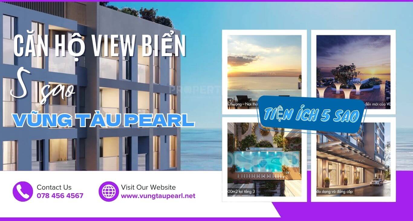 Căn hộ nghỉ dưỡng view biển 5 sao vũng tàu