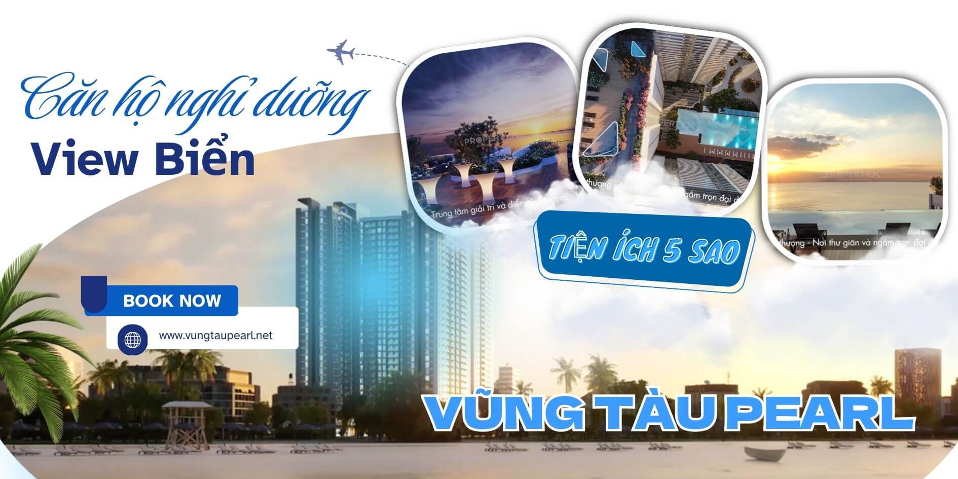 Căn hộ nghỉ dưỡng view biển sở hữu không gian trong lành