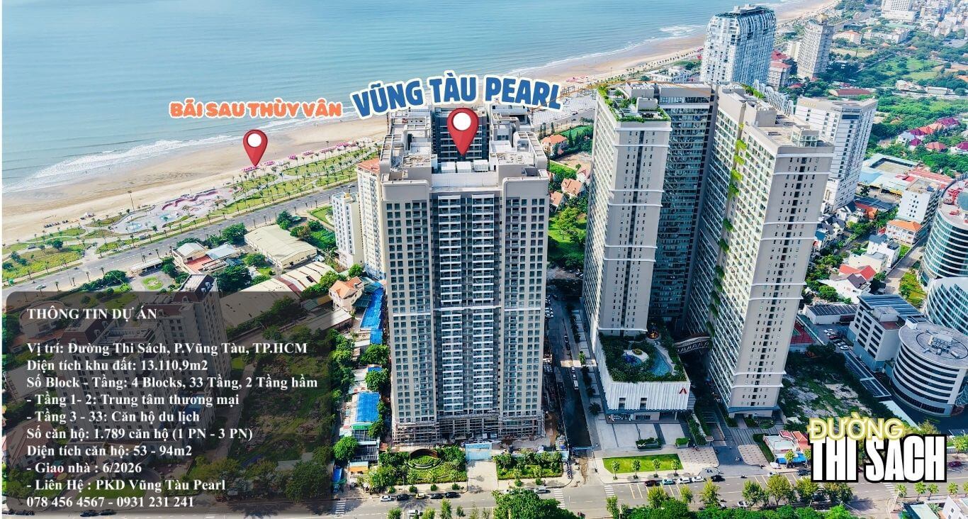 Tiện ích nội khu Vũng Tàu Pearl: Sống chuẩn resort 5 sao