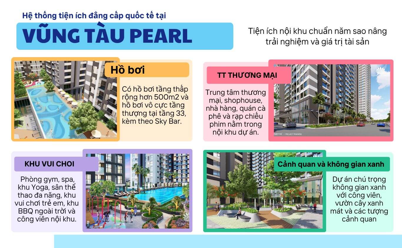 Căn hộ nghỉ dưỡng Vũng Tàu Pearl: View biển tuyệt vời