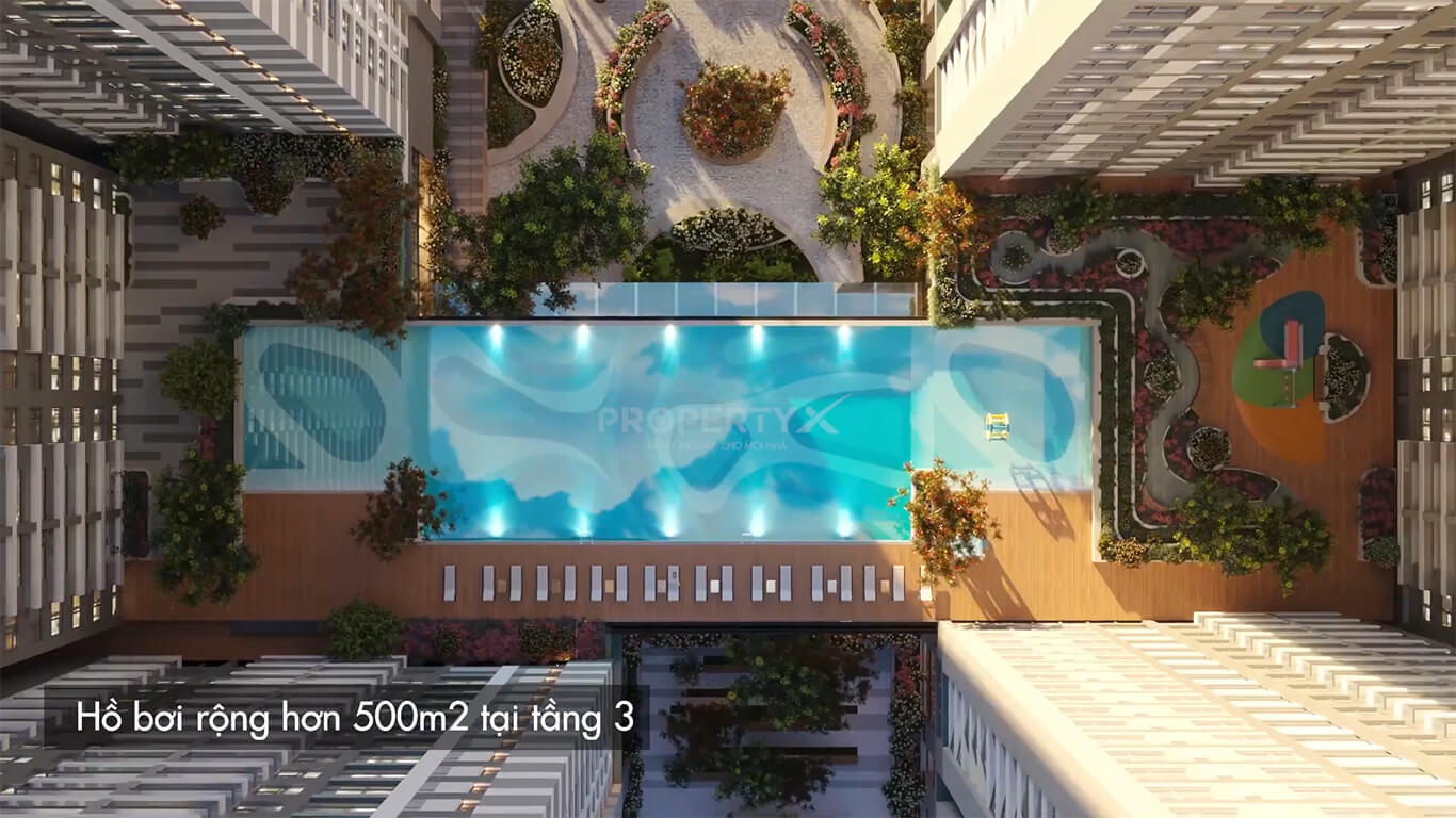 Tiện ích nội khu Vũng Tàu Pearl: Sống chuẩn resort 5 sao