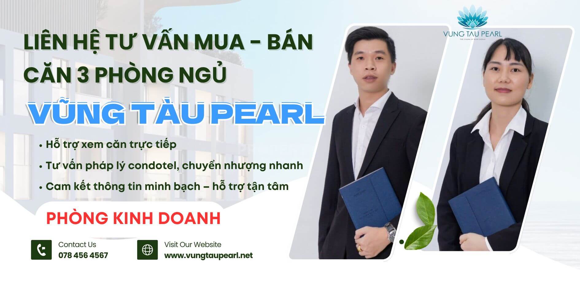 Vũng Tàu Pearl 3 phòng ngủ giá tốt nhất