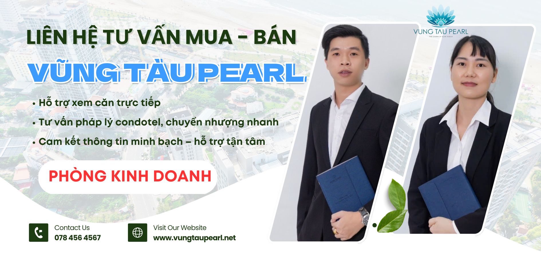 Vũng Tàu Pearl hướng biển tầm nhìn triệu đô