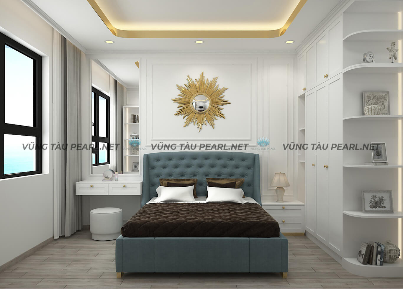 Căn hộ 3 phòng ngủ cao cấp không gian đẳng cấp