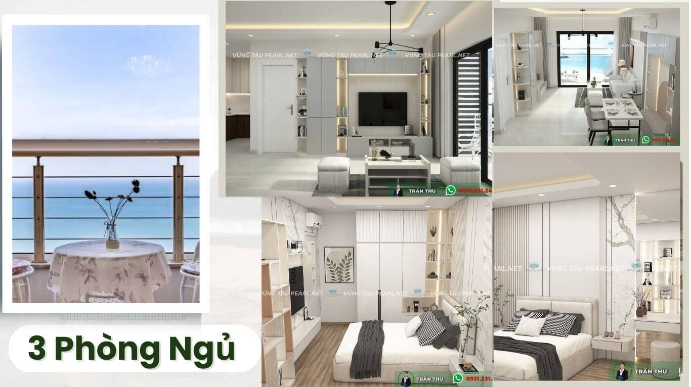 Vũng Tàu Pearl 3 phòng ngủ giá tốt nhất