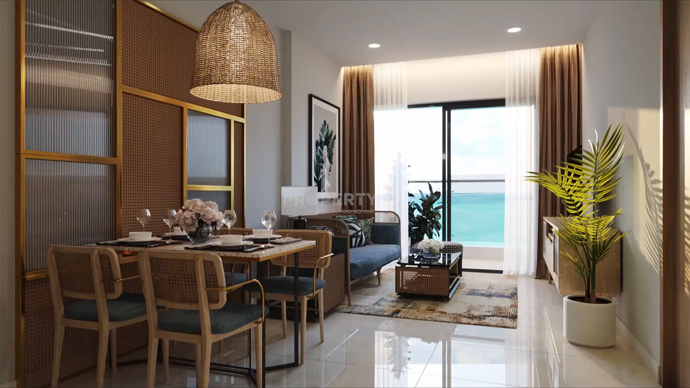 Căn hộ nghỉ dưỡng Vũng Tàu Pearl: View biển tuyệt vời