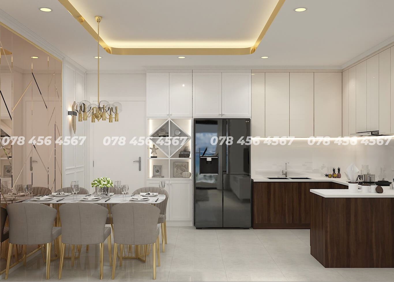 Diện tích căn hộ 3 phòng ngủ chuẩn cho gia đình bạn