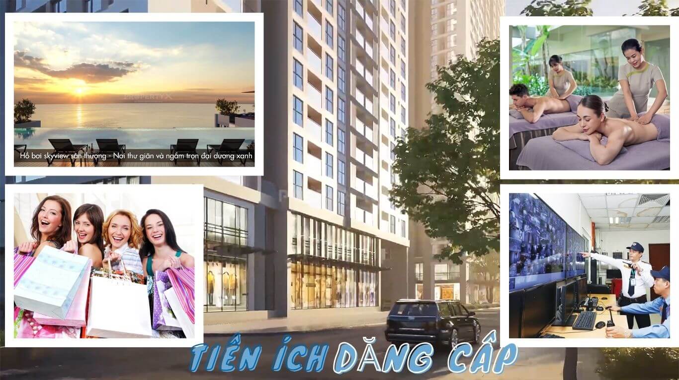 Căn hộ nghỉ dưỡng view biển sở hữu không gian trong lành
