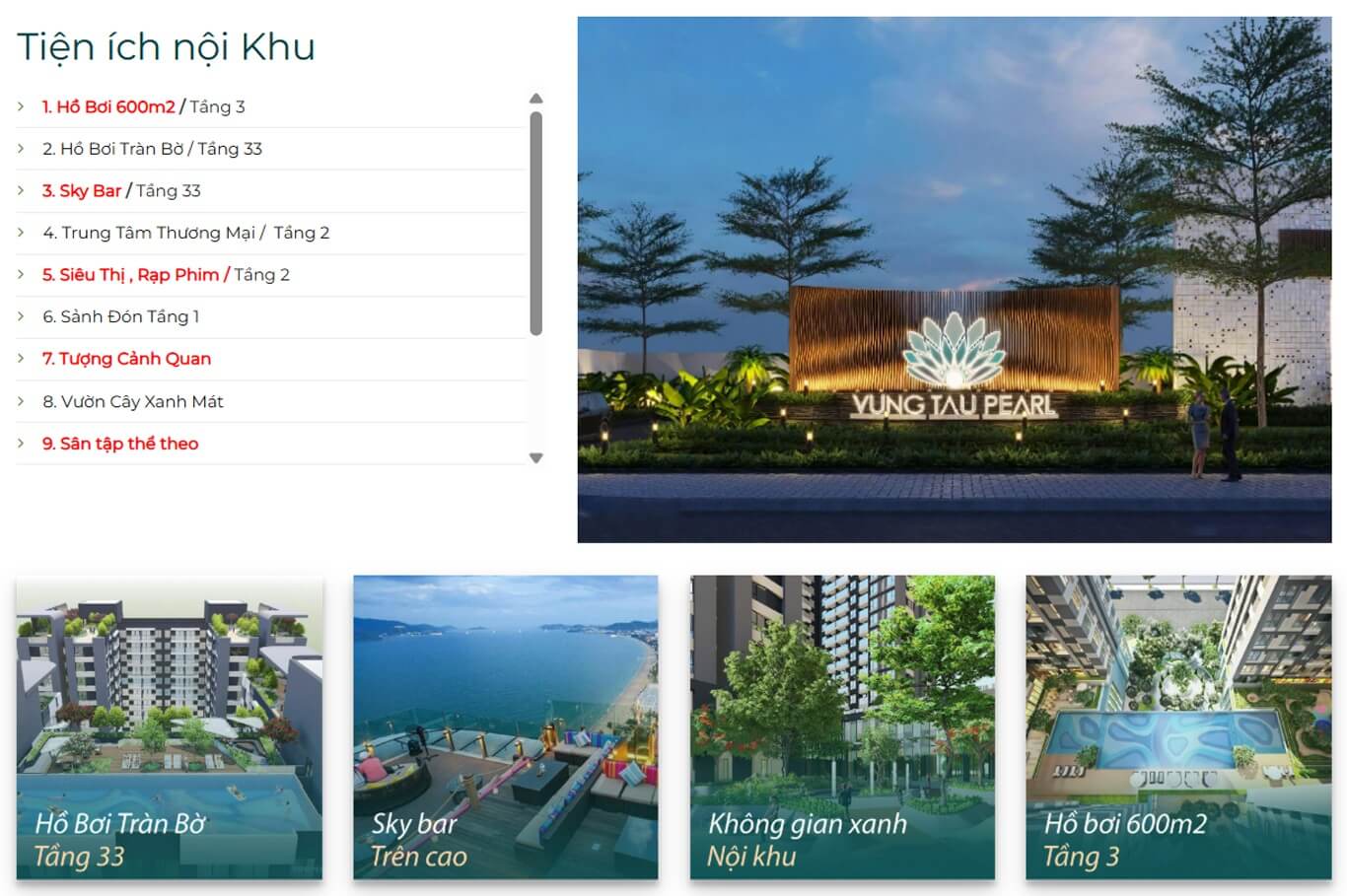 Vũng Tàu Pearl view biển sở hữu ngay căn đẹp nhất