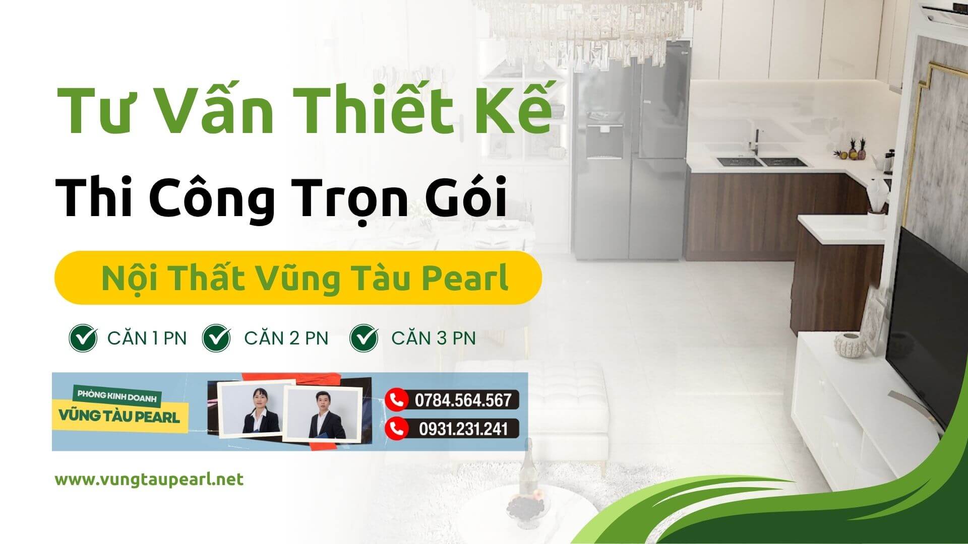 Thiết kế căn hộ Vũng Tàu Pearl giải pháp tối ưu không gian
