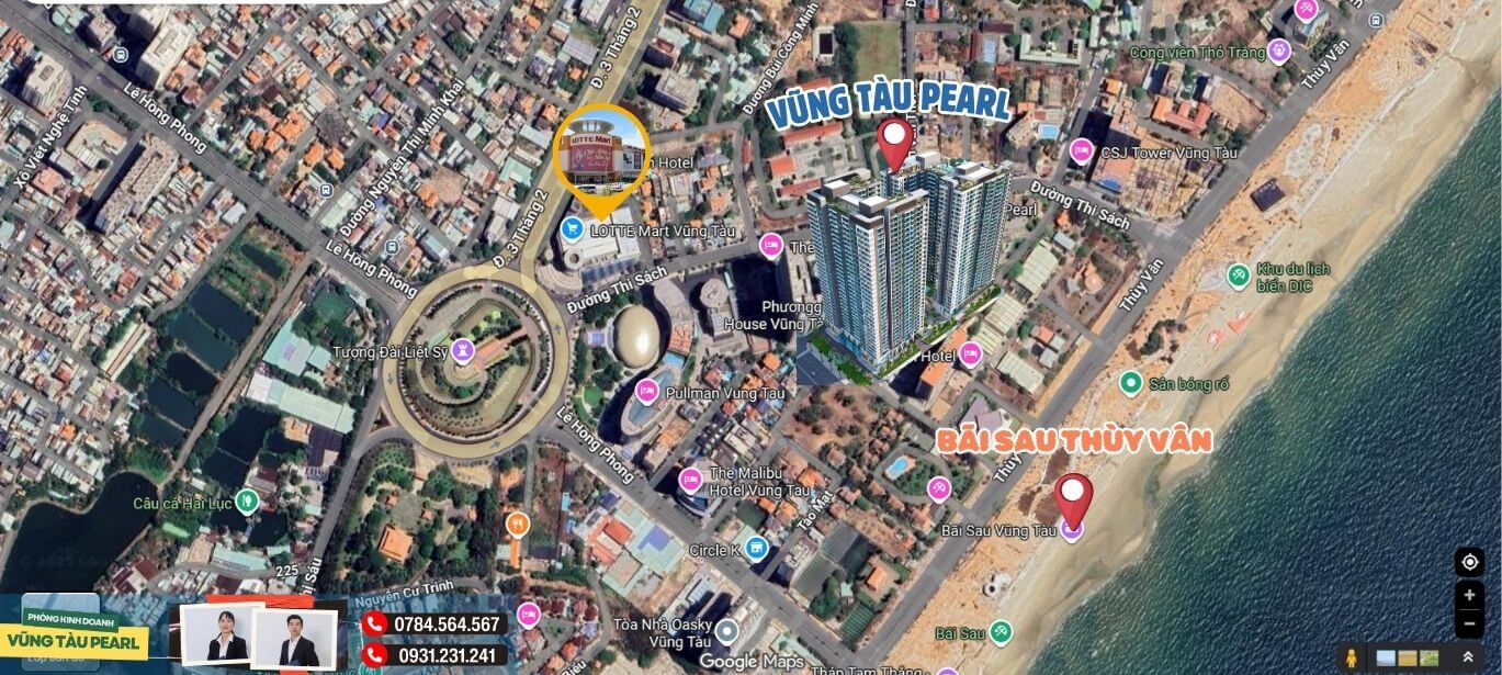 Căn hộ nghỉ dưỡng Vũng Tàu Pearl: View biển tuyệt vời