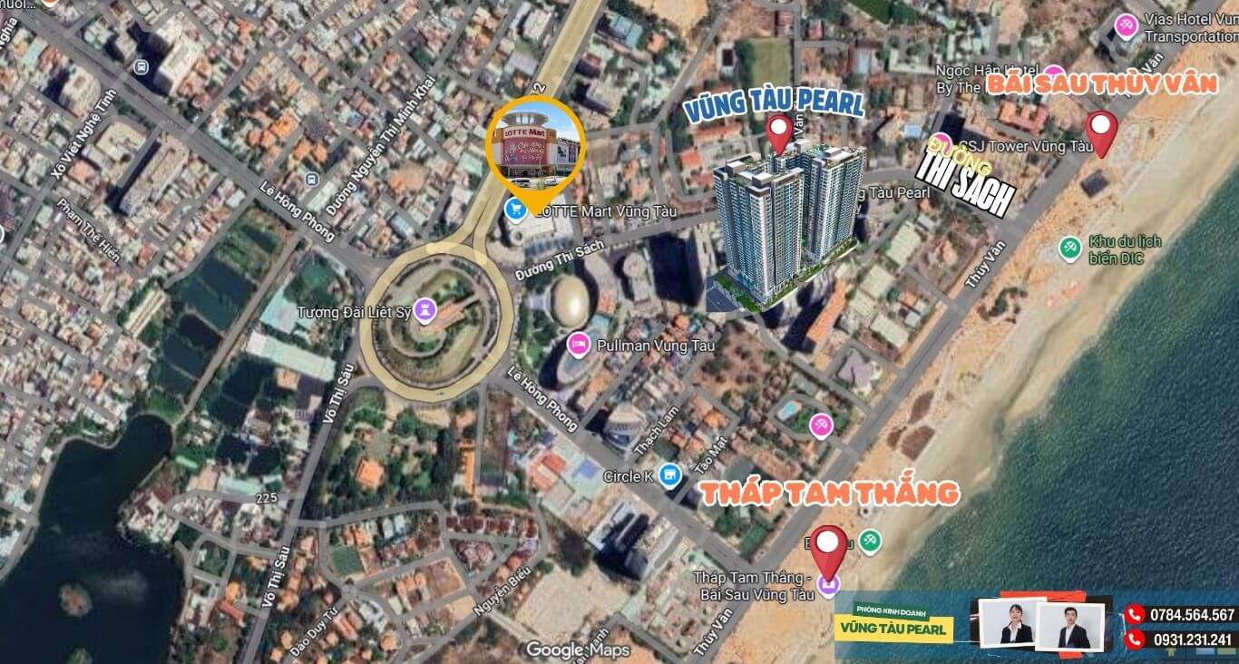 Điểm mạnh Vũng Tàu Pearl vị trí vàng hiếm có