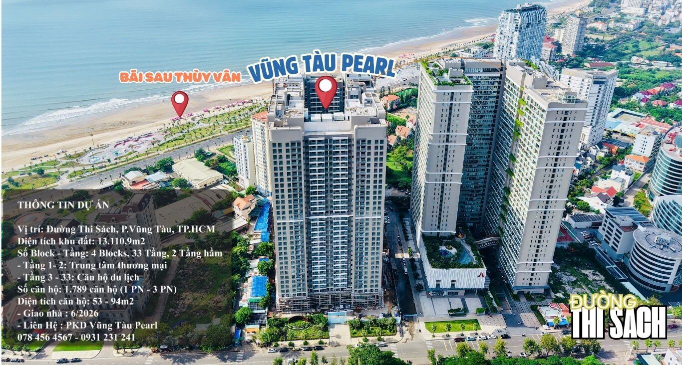 Vũng Tàu Pearl 2 phòng ngủ căn hộ lý tưởng