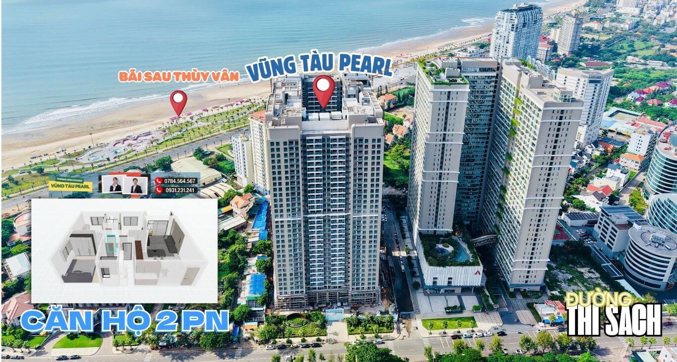 Vũng Tàu Pearl 2 phòng ngủ căn hộ lý tưởng