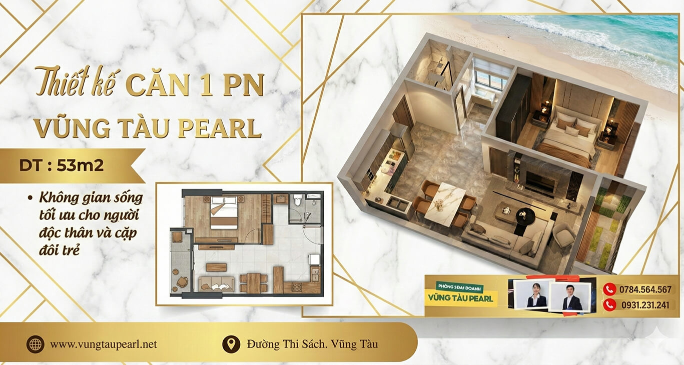 Căn hộ 1 phòng ngủ giá tốt tìm mua ngay