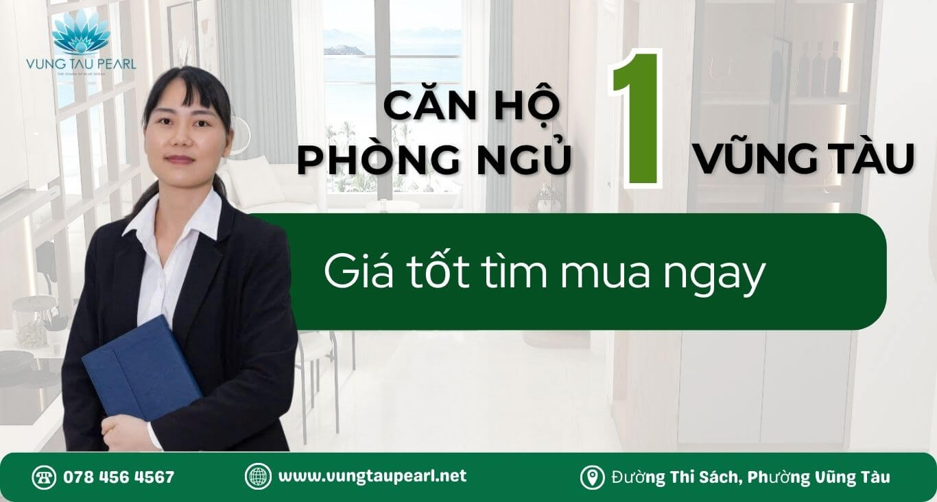 Căn hộ 1 phòng ngủ giá tốt