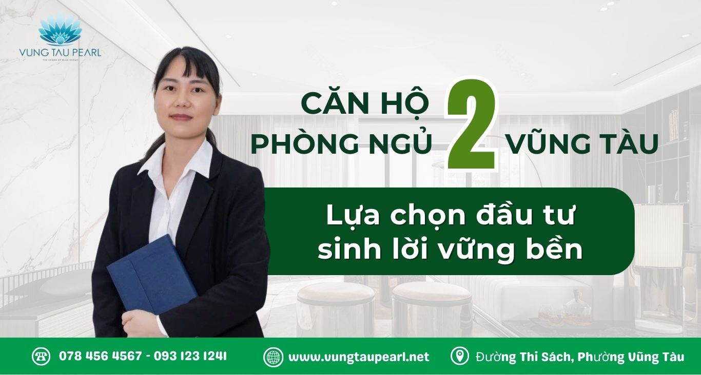 căn hộ 2 phòng ngủ vũng tàu