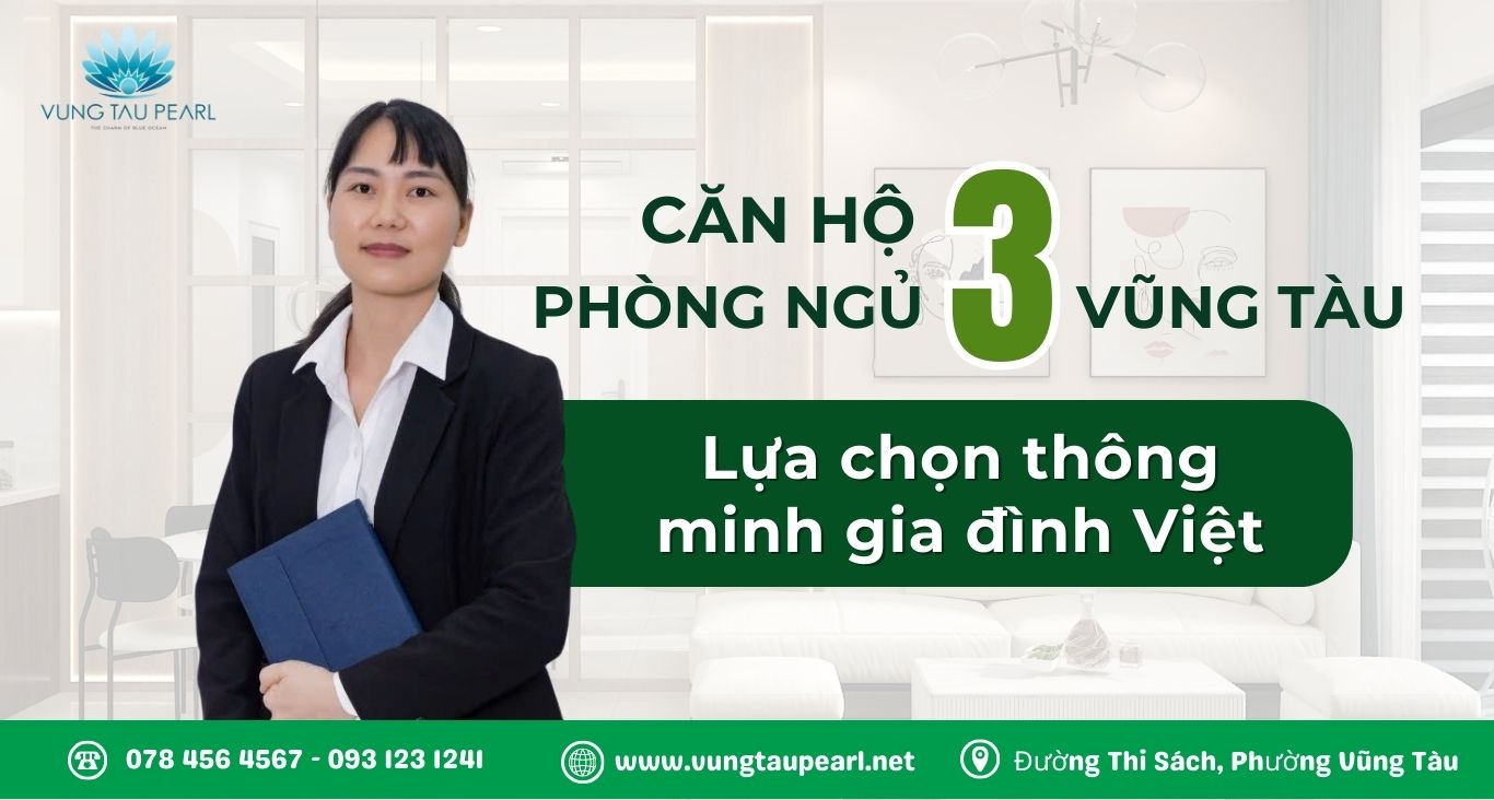 căn hộ 3 phòng ngủ