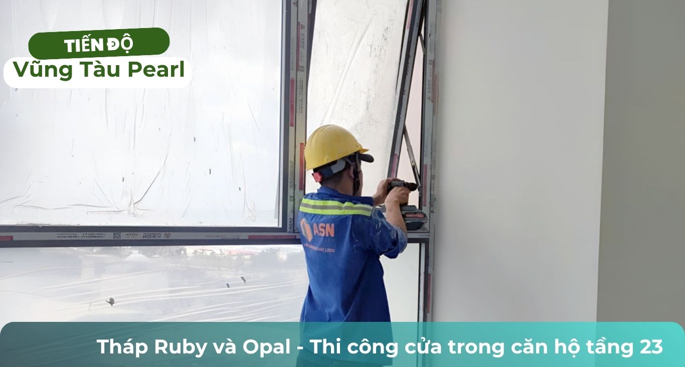 Cập nhật tiến độ Vũng Tàu Pearl chuẩn bị bàn giao