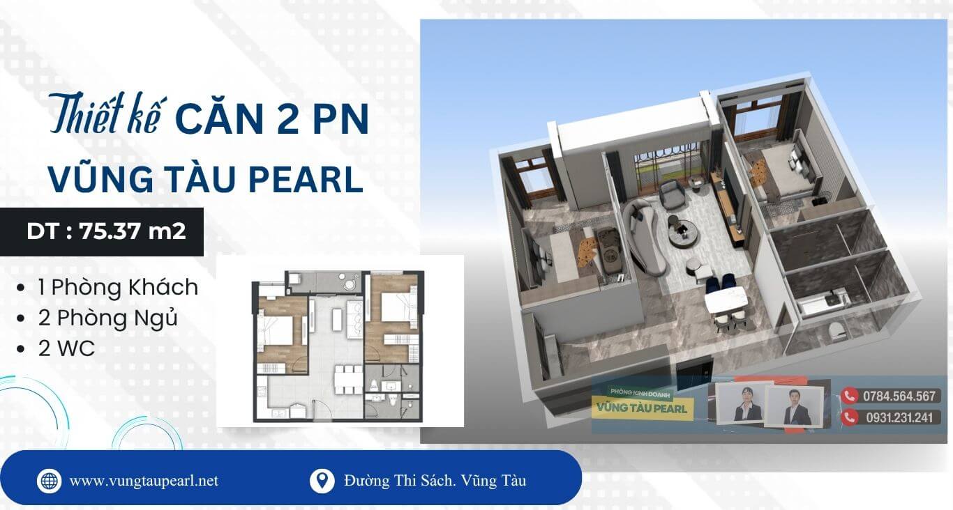 Giá bán Vũng Tàu Pearl – Căn hộ cao cấp ven biển Vũng Tàu